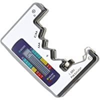 Gasea Comprobador De Batería Digital- Probador de Batería para Pilas de Botón- Medidor de Voltaje de Pilas Probador De…